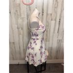 Candie's Candie’s White Floral Lace Halter Dress XS Photo 2