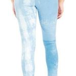 NWT! Live Electric Tye Dye Fitness Yoga Athletic Leggings Blue Photo 1