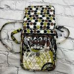 Vera Bradley  Mini Hipster Cocoa Moss Crossbody Adjustable Strap Quilted Bag Photo 6