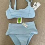 l*space NWT Anthropologie x L  desi bottom and Jess bikini top size XS Photo 0