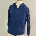 Banana Republic Factory Royal Blue Zipup Hoodie Jacket Photo 4