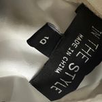 In The Style Lorna Luxe Mini Wrap Mono Floral Print Dress Photo 8