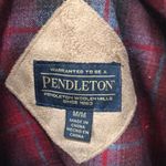 Pendleton  Burgundy Fuzzy Furry Zip Jacket Medium Photo 7