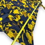 CAbi  Navy Yellow Midnight Bell Sleeve Midi Mesh 3/4 Sleeve Dress - Size Medium Photo 9