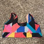 Torrid Color Block Swim Top Size 2 Photo 1