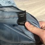 Lulus Victorious Dusty Blue Velvet Puff Sleeve Bodycon Dress; Small Photo 7