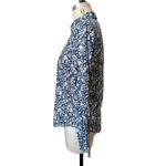 J. Crew x Liberty Cotton Poplin Perfect Shirt in Blue & White Floral Size 4 Photo 2