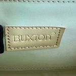 Buxton Faux Croc Clutch Purse Strap Checkbook Cover Photo 8