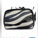 Brighton  zebra print leather and chain crossbody bag Photo 11