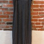 Ann Taylor  Black and White Striped Maxi Dress Photo 7