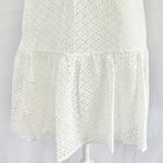 Central Park West New  Lace Off The Shoulder Mini Dress Bristol White Photo 8