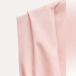 ZARA  NWT 100% cotton bow tie wrap poplin pink top Photo 11