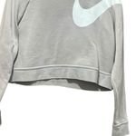 Nike Dri-FIT Versa Cropped Sweatshirt In Desert Sand size Medium Photo 4
