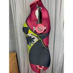 Athleta one piece swimsuit floral green gray black size XL Photo 4