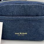 Isaac Mizrahi  Beige / Blue Jean Belt Bag B95 Photo 1