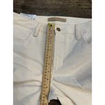 joe's jeans Joe's The Frankie Mid Rise Corduroy Slit Bootcut Jean Double Cream Size 28 Wash Photo 9