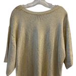 Ivanka Trump Women's Gold Shimmer Pullover Sweater XL Photo 11