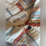 Olive & Oak Women’s Sleeveless Collared Casual Summer Dress with Stripes Medium Photo 7