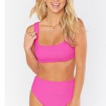 Show Me Your Mumu Sail Bottom in Hot Pink Scrunch 1X NWT Photo 5