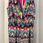 AB Studio Multicolor Chevron Pattern Dress size XL Photo 1