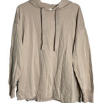 Aerie  Oversized Hoodie Sweatshirt Tan‎ Wide Drawstring Relaxed Fit Comfy Photo 0