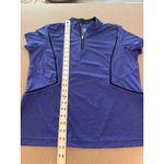 TAIL White Label Womens Purple Short Sleeve Golf Polo Shirt Quarter Zip L Size L Photo 4