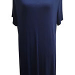 Cozy Earth Womens Dress Medium M Blue Premium Bamboo Loungewear Casual Comfy Photo 0