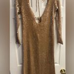 Bardot Verona Sequin Maxi Dress In Nude Size 14 Photo 2
