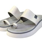 Fly London Chev Platform Sandals GUC $170 Size 40 US 9/9.5 S3518 Photo 5