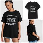 Victoria's Secret Victoria Secret PINK Campus Cotton Tee Photo 1