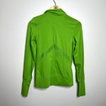 Nike Green Full Zip Long Sleeve Athletic Jacket Photo 4