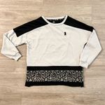Disney Parks Women Animal Kingdom Mickey Leopard Animal Print Long Sleeve Top S Photo 2