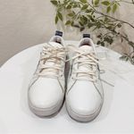 Kaanas White Lace Up Sneaker Size 6 Preowned Photo 1