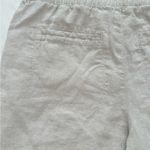 Athleta Women’s High-Waist Cream Linen Shorts Size 6 – Lightweight & Chic Photo 8