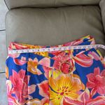 Farm Rio  x Anthropologie Linen Blend Belted Bermuda Shorts. Size L. MSRP $188  Photo 6