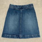 Lucky Brand  & Co blue Denim Skirt with buttons and pockets, size 0/25 Photo 3