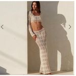 Delfi Collective Layla Crochet Set White size Small Photo 2