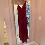 Alice + Olivia NWT
Mariana Silk High-Low Ruffle Dress ** has flaw - size 2 Photo 8