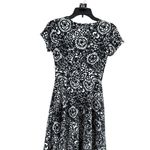 Maison Jules  Black and White Flutter Sleeve Sundress Photo 6