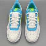 Nike Court Borough Low 2 GS /5.5Y 'White Baltic Blue Volt' Women's Size 7 Photo 5
