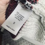 Maurice's Cardigan Sweater Fair Isle shawl collar soft knit cozy womens sz S Photo 4