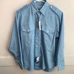 Van Heusen The Aviator By  Light Blue Long Sleeve Dress Shirt NWT Photo 1