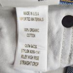 AGOLDE Riley High rise Straight Crop jean in Clear skies sz 29 NWT light wash Photo 11