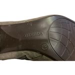 Attention  Gray Faux Suede‎ Tall Boots Size 9 Buckle Boho Chic Photo 3