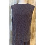 Alex Evenings  Glitter Embellished Long Gown Plus Petite Size 16WP Photo 3