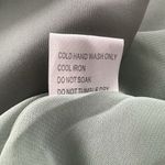 Billy J Women’s Bridal Dress Sz 14 Satin Gown Green Photo 4