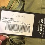 Club L  OLIVE SATIN DRAPED CORSET TOP Photo 5