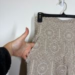 Sundance Menara Linen Blend Eyelet Scalloped Culottes Crop Pants Size XS Photo 7