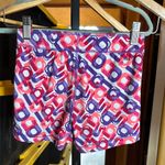 Adidas  Womens Tech fit  3” Inseam Pink Purple Spellout Shorts Size Small Photo 3