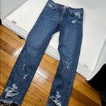 AGOLDE Sophie high rise Skinny crop Ribbed Jeans size 26 DR Photo 3